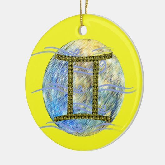 Gemini Keramik Ornament (Links)