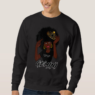 Gemini Kleidung Geburtstag Apparel June Girl Astro Sweatshirt