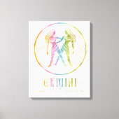 Gemini-Kompatibilität Leinwanddruck (Vorderseite)