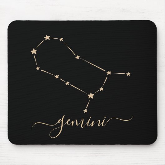 Gemini-Konstellation Mousepad (Vorne)