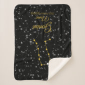 Gemini-Konstellation Sherpadecke (Vorderseite)