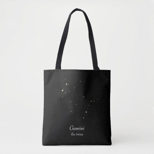 Gemini-Konstellation Tasche (Vorderseite)