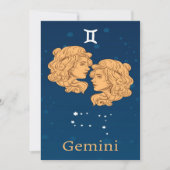 Gemini-Leinwand | Perfekte Geschenke & Dekoratione Ankündigung (Vorderseite)