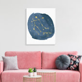 Gemini Leinwanddruck (Insitu (Wohnzimmer))
