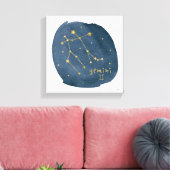 Gemini Leinwanddruck (Insitu (Wohnzimmer))