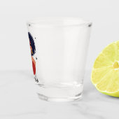 Gemini-Mädchen Schnapsglas (Rechts)
