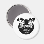 Gemini Magnet (Vorderseite/Rückseite)