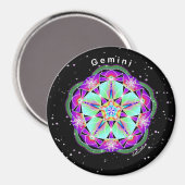 Gemini Magnet (Vorderseite/Rückseite)