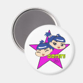 Gemini Magnet (Vorderseite/Rückseite)