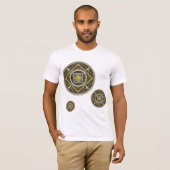 Gemini Mandala Men Light Shirt (Vorne ganz)