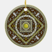Gemini Mandala Ornament (Hinten)