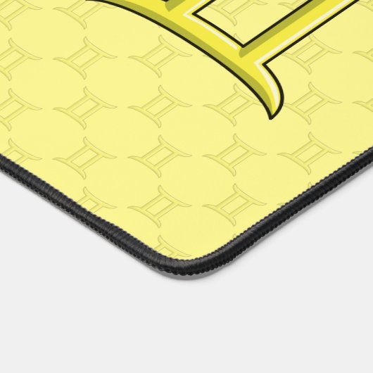 Gemini Mandala Schreibtischunterlage (Ecke)