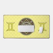 Gemini Mandala Schreibtischunterlage (Tastatur & Maus)