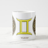 Gemini Mandala Spezialität Tasse (Vorderseite)