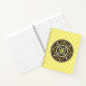 Gemini Mandala Spiral Notebook Notizblock (Innenseite)