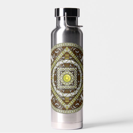Gemini Mandala Trinkflasche (Links)