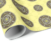 Gemini Mandala Wrapping Paper Geschenkpapier (Rolleneckpunkt)