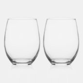 Gemini Masked Lady Zodiac Glass Weinglas Ohne Stiel (Links)