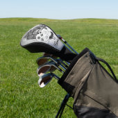 Gemini Masked Lady Zodiac Golf Headcover (In SItu)