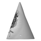 Gemini Masked Lady Zodiac Partyhütchen (Rechts)