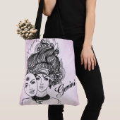 Gemini Masked Lady Zodiac Pink Tasche (Von Nahem)