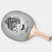 Gemini Masked Lady Zodiac Tischtennis Schläger (Seitenansicht)
