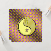 Gemini & Metal Boar Karte (Vorderseite/Rückseite Beispiel)