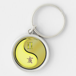 Gemini & Metal Boar Schlüsselanhänger