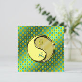 Gemini & Metal Dog Karte (Stehend Vorderseite)