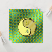 Gemini & Metal Dog Karte (Vorderseite/Rückseite Beispiel)