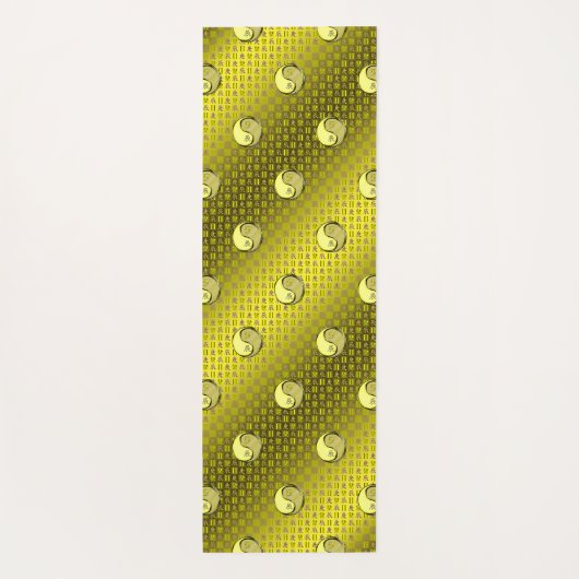 Gemini & Metal Dragon Yogamatte (Rückseite)