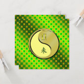 Gemini & Metal Goat Karte (Vorderseite/Rückseite Beispiel)