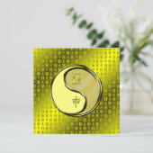 Gemini & Metal Monkey Karte (Stehend Vorderseite)