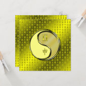 Gemini & Metal Monkey Karte (Vorderseite/Rückseite Beispiel)