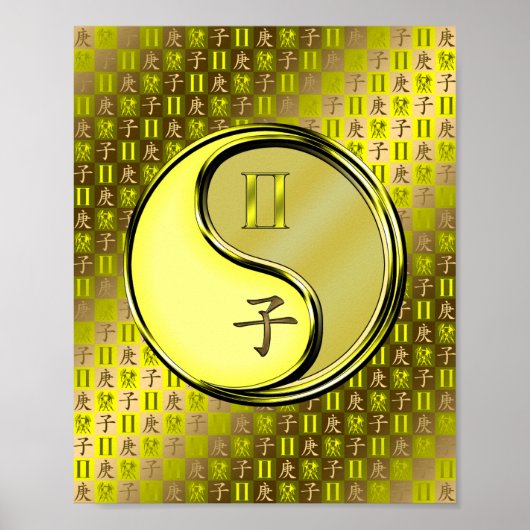 Gemini & Metal Rat Poster (Vorne)