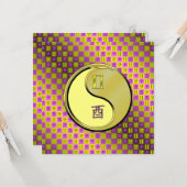 Gemini & Metal Rooster Karte (Vorderseite/Rückseite Beispiel)