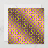 Gemini & Metal Rooster Karte (Rückseite)