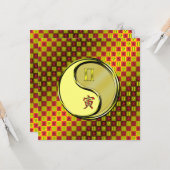 Gemini & Metal Tiger Karte (Vorderseite/Rückseite Beispiel)