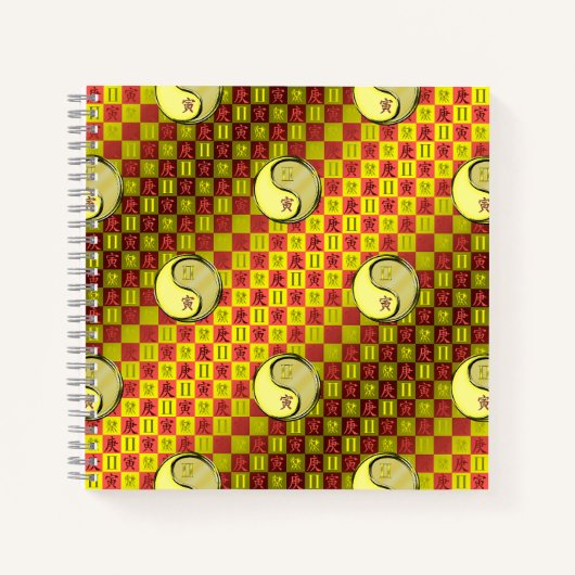 Gemini & Metal Tiger Notizblock (Vorderseite)