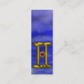 GEMINI MINI VISITENKARTE (Rückseite)