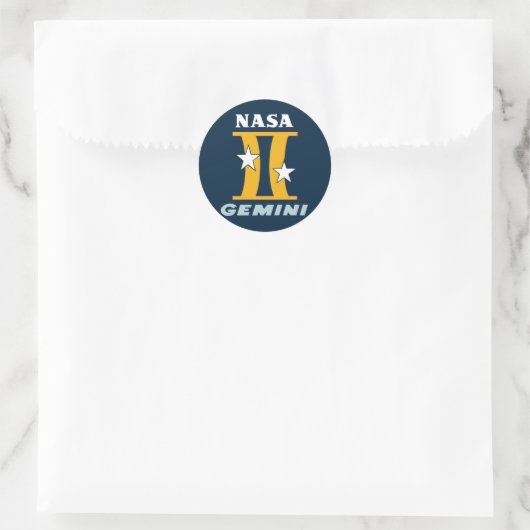 Gemini Mission Sticker (Tasche)