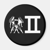 Gemini mit Symbol Magnet (Vorne)