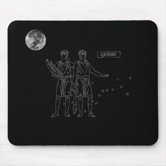Gemini Mouse Pad Mousepad (Vorne)