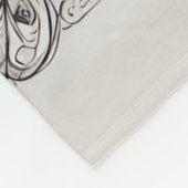 Gemini "Never Just One Ding" Fleece Blanket (Ecke)