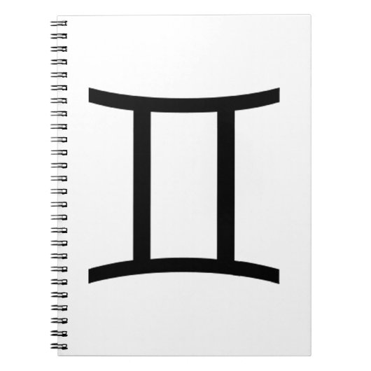 Gemini Notizblock (Vorderseite)