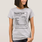 Gemini Nutrition Fakt Zodiac-T - Shirt (Vorderseite)