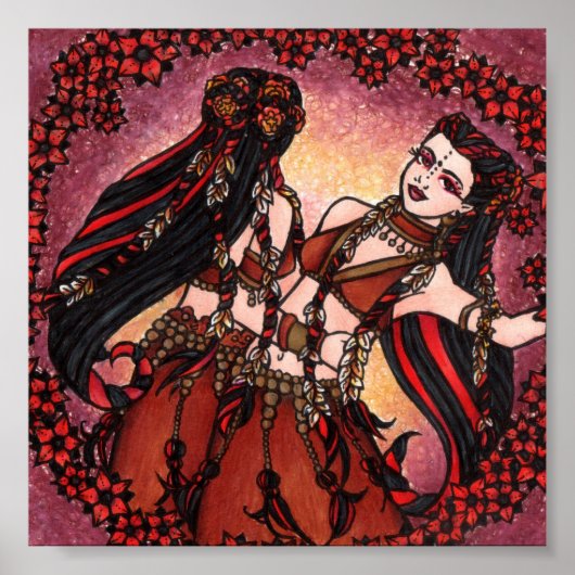 Gemini Original Bly Tance Poster (Vorne)