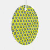 Gemini Ornament Aus Metall (Vorderseite Rechts)