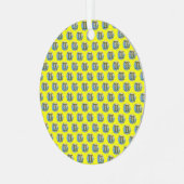 Gemini Ornament Aus Metall (Vorderseite links)