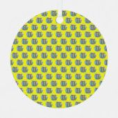 Gemini Ornament Aus Metall (Vorderseite)